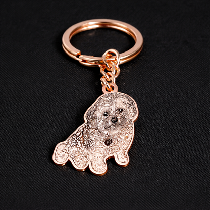 Llavero De Mascota Personalizable