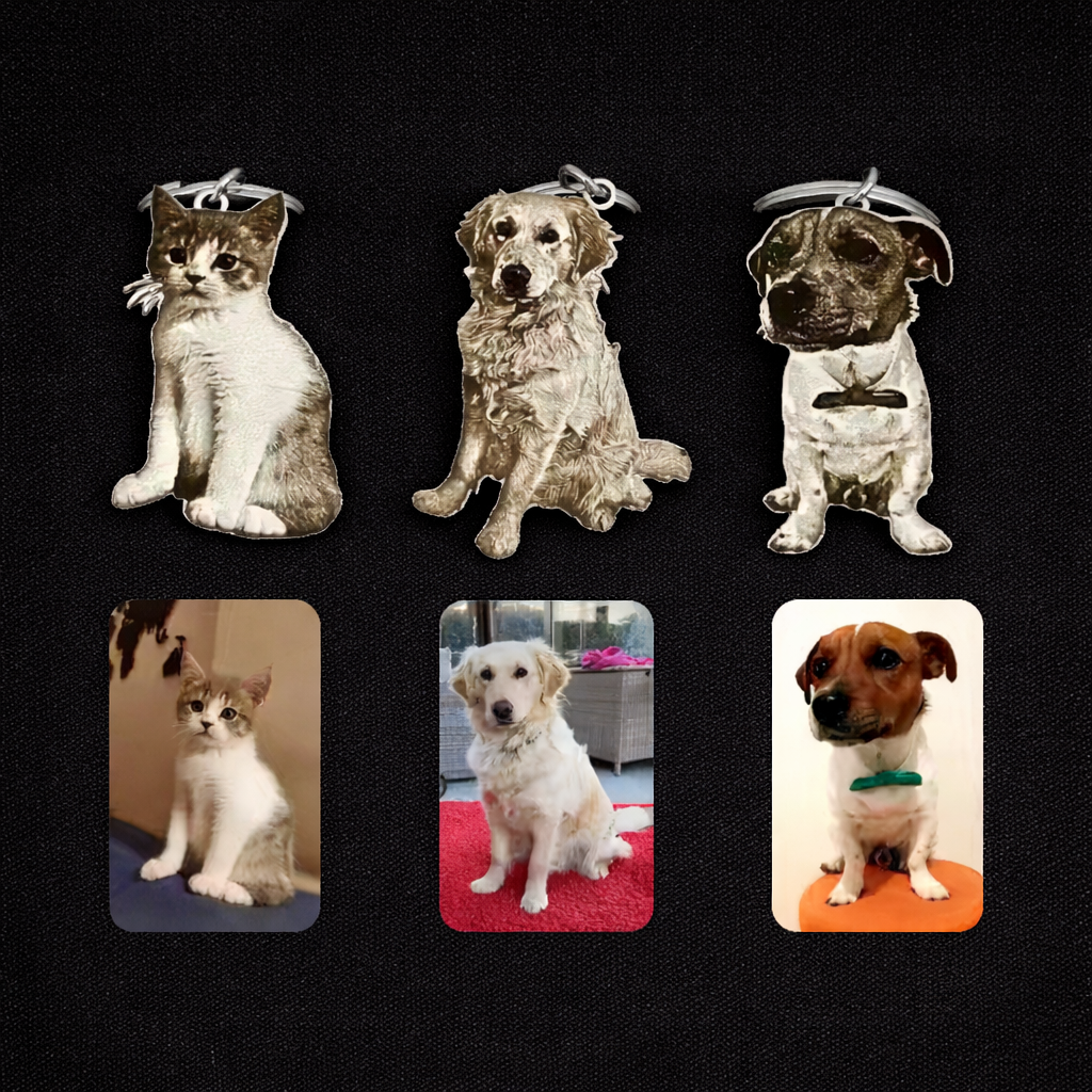 Llavero De Mascota Personalizable
