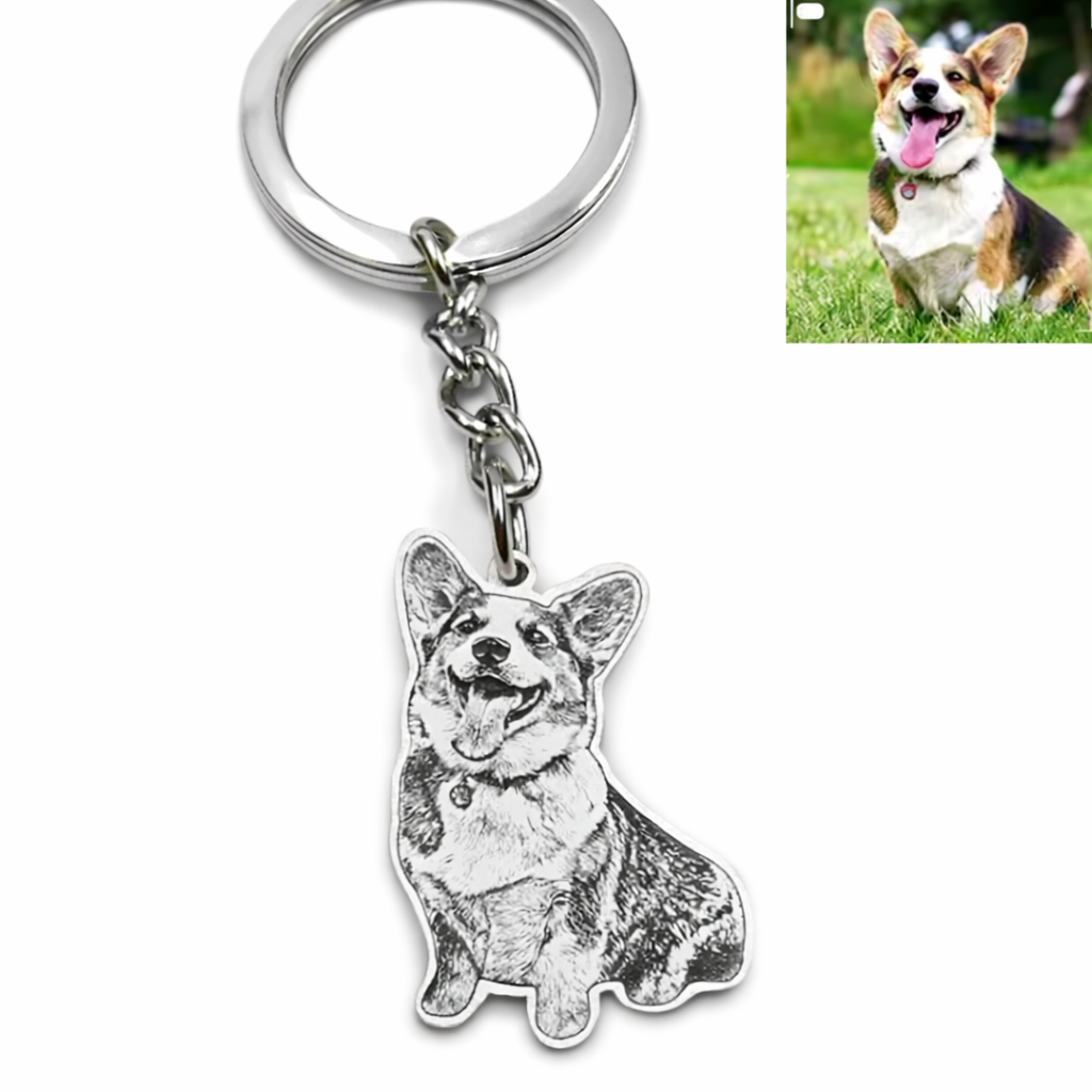 Llavero De Mascota Personalizable